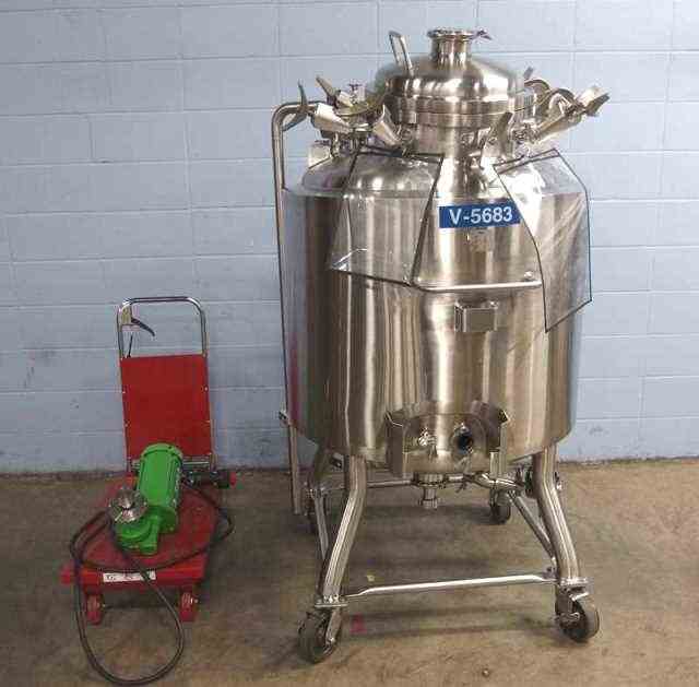 80 Gal Lee Stainless Steel Reactor | 15924 | New Used and Surplus ...