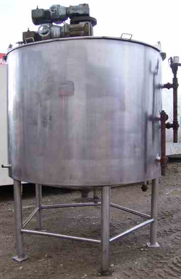 800 Gal Walker Stainless Steel Tank | 4825 | New Used and Surplus ...