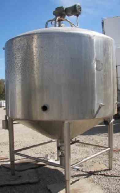 800 Gal Stainless Steel Tank | 8523 | New Used and Surplus Equipment ...