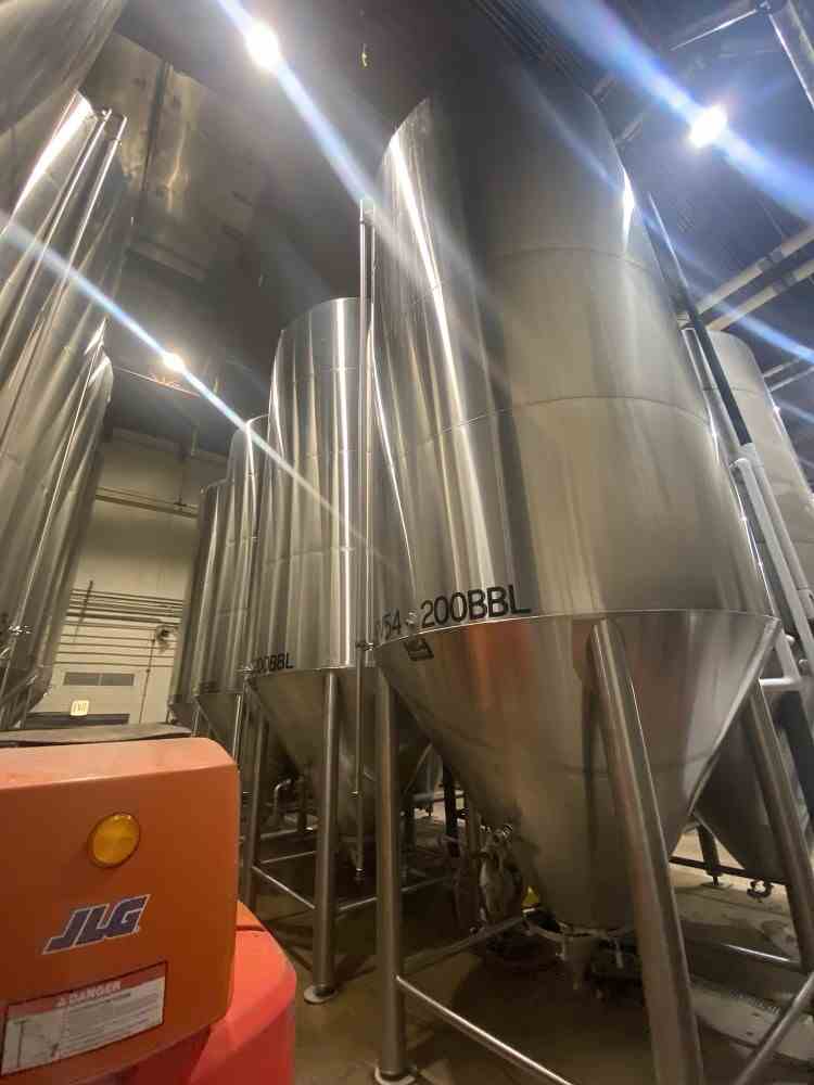 8400 Gal JV Northwest Inc. 304 Stainless Steel Pressure Vessel ...