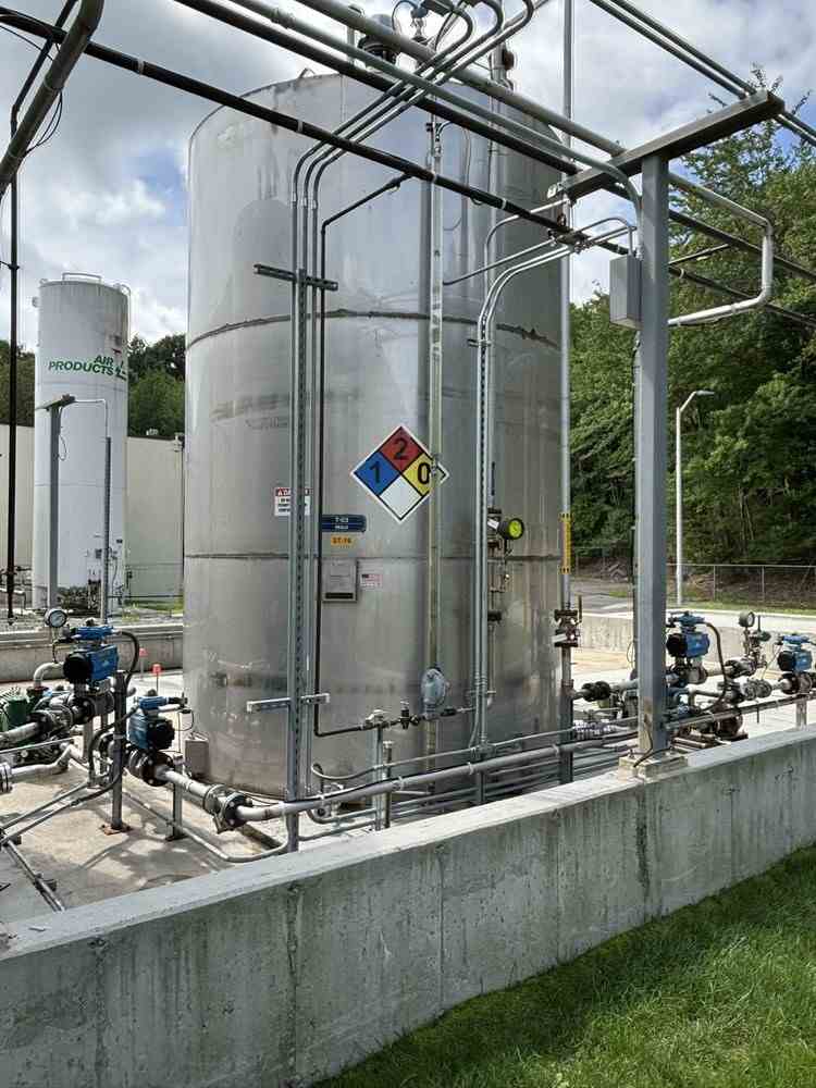 8500 Gal Wolfe Mechanical  Stainless Steel Tank
