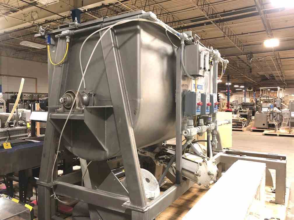 87 Cu Ft Bepex SS Ribbon Blender | 14629 | New Used and Surplus ...