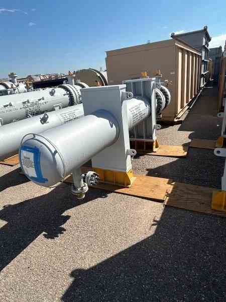 Never Used 915 Sq Ft 316L Stainless Steel Shell & Tube Heat Exchanger