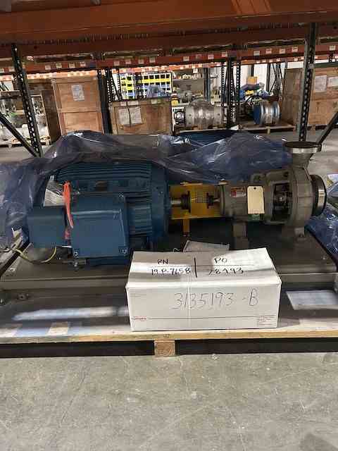 Durco 526 GPM Stainless Steel Centrifugal Pump