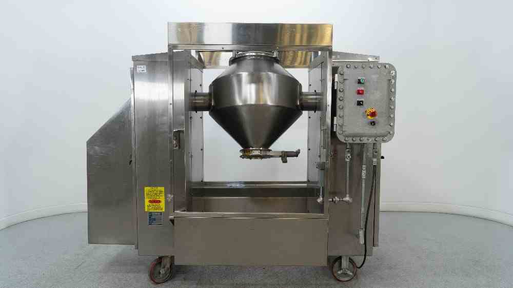 Gemco 5 Cu Ft Stainless Steel Double Cone Mixer