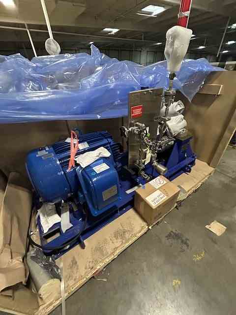 Sulzer 100 HP Stainless Steel Centrifugal Pump