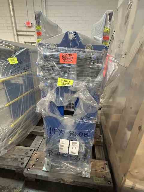 Unused 1021 Sq Ft APV 316L SS Plate and Frame Heat Exchanger