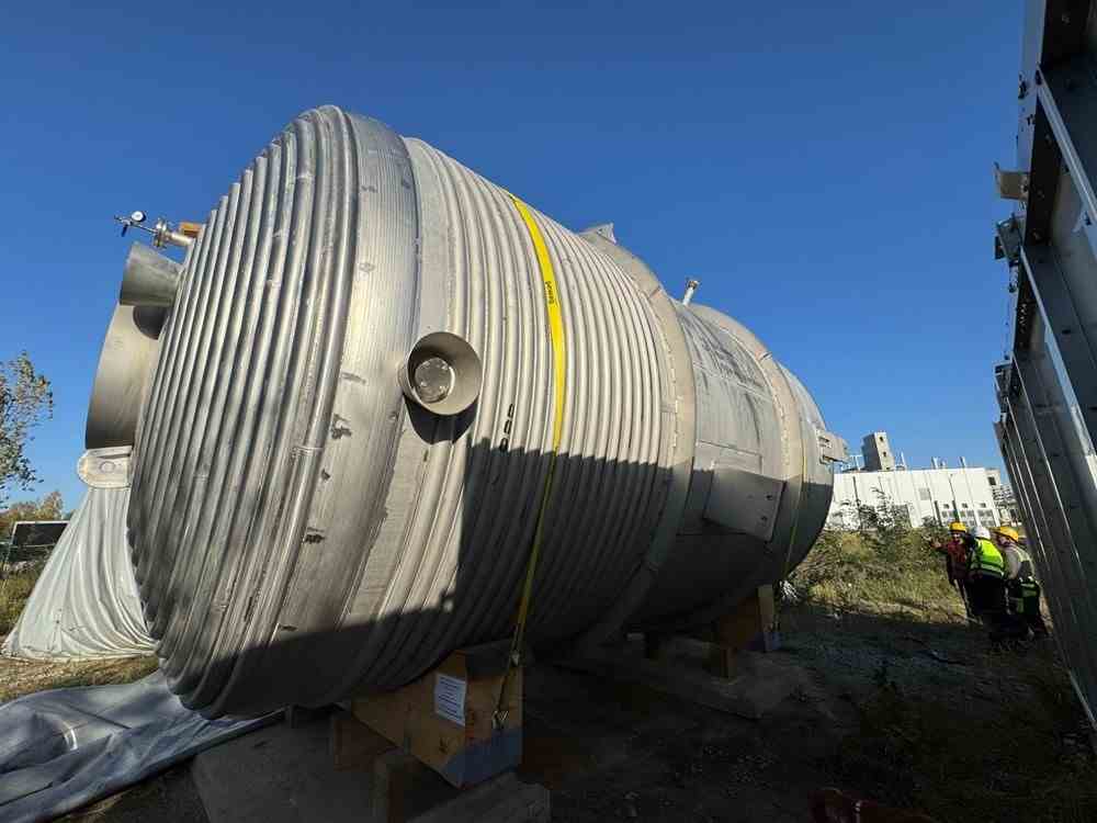 Unused 89500+ Litre 316L SS Reactor Body