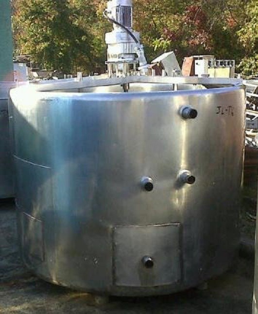 600 Gal Alloy Products Stainless Steel Tank 