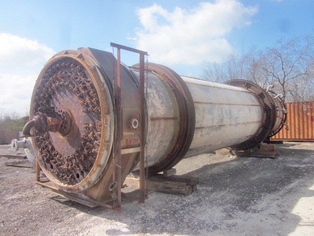 96 Dia Davenport Rotary Steam Tube Dryer 14715 New Used And