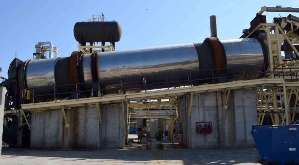 1 " Dia Astec Rotary Steam Tube Dryer