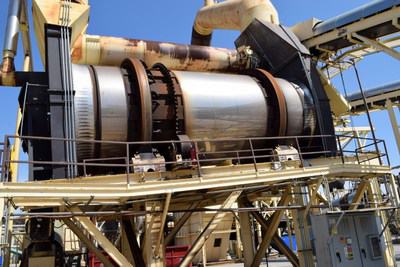 1 " Dia Astec Rotary Steam Tube Dryer