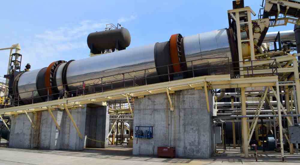 1 " Dia Astec Rotary Steam Tube Dryer