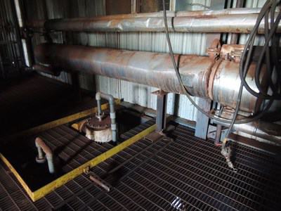 320 Sq Ft Doyle & Roth  Stainless Steel Shell & Tube Heat Exchanger