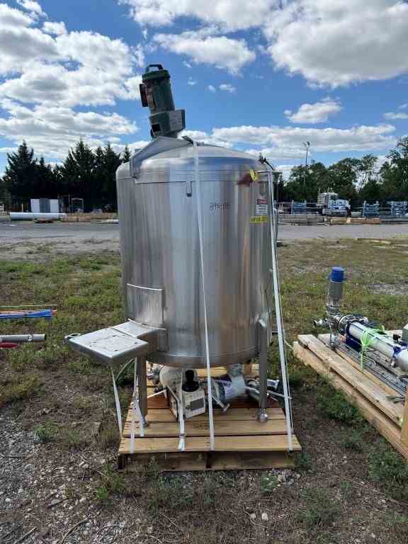 100 Gal Stainless Steel Mix Tank