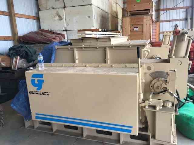 100 HP Gundlach Double Drum Roll Crusher