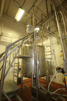 1000 Gal Feldmeier Stainless Steel Tank