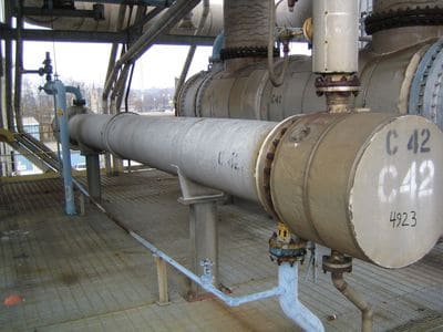 1000 Sq Ft Energy Exchanger Stainless Steel Shell & Tube Heat Exchanger