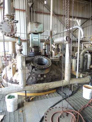 10000 Gal Panhandle Stainless Steel Reactor