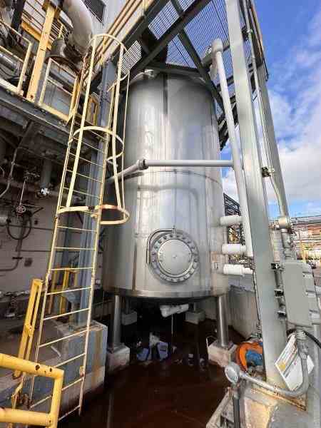 10000 Gallon Feldmeier Stainless Steel Pressure Vessel