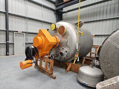 11000 Liters Ekato 304 Stainless Steel Vacuum Solids Dryer