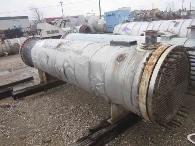 1120-sq-ft-atlas-industrial-stainless-steel-shell-tube-heat-exchanger