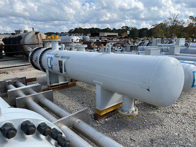 1120 Sq Ft Wuxi Zhicheng C276 Hastelloy Shell & Tube Heat Exchanger