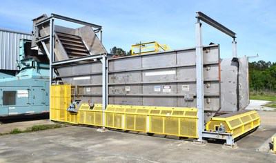 120 " Wide Inclined Feedstock Conveyor