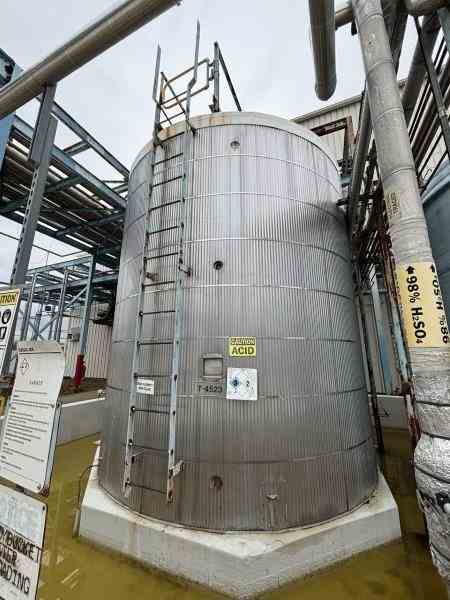 12500 Gal Alloy Fab Stainless Steel Tank