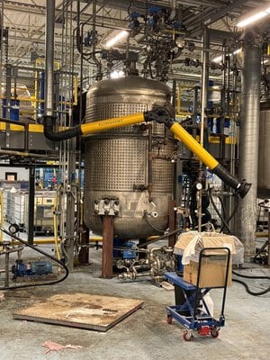1320 Gal Steel Pro Inc. 316L Stainless Steel Reactor