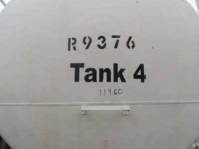 14000 Gal Carbon Steel Tank