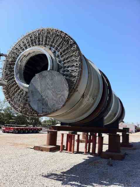 144 " Dia Davenport Rotary Steam Tube Dryer