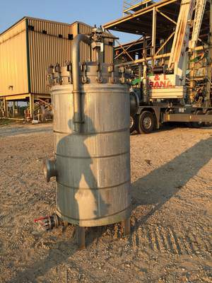 1440 Gal Parker Fulflo SS Pressure Vessel