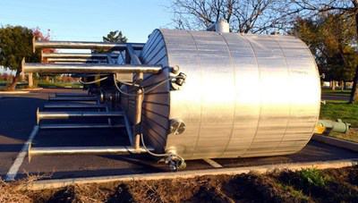 1500 Gal Andy J. Egan Stainless Steel Tank