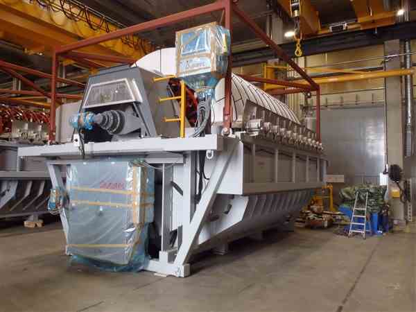 1550 Sq Ft Metso Outotec Vacuum Disc Filter - Never Used