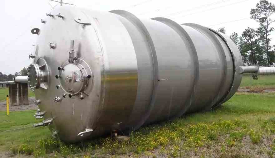 15800 Gal Mueller 316L Stainless Steel Pressure Vessel