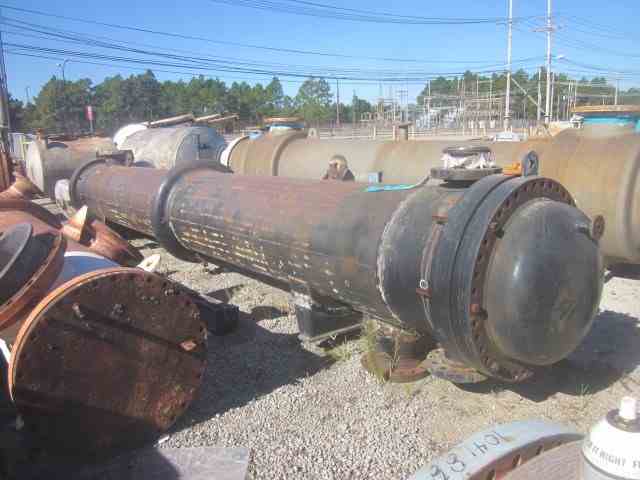 1800 Sq Ft Joseph Oat & Sons Stainless Steel Shell & Tube Heat Exchanger