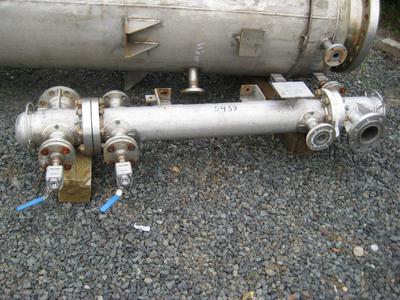 20 Sq Ft Doyle & Roth  Stainless Steel Shell & Tube Heat Exchanger