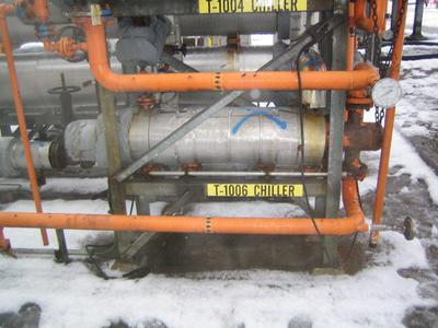 20 Sq Ft Doyle & Roth  Carbon Steel Shell & Tube Heat Exchanger