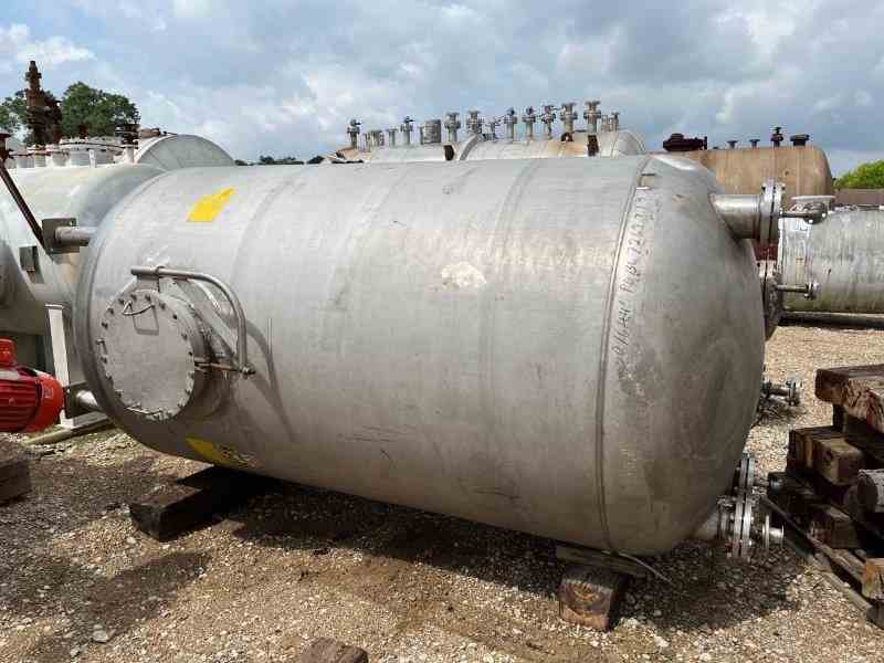 2000 Gal M&M Welding 316L Stainless Steel Pressure Vessel