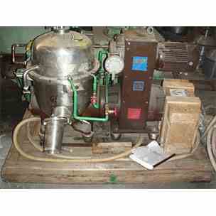 5 HP Westfalia SB7-06-475 Disc Centrifuge