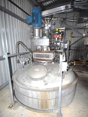 2300 Gal Stainless Steel Tank