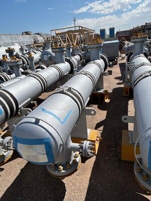 234 Sq Ft Wuxi Zhicheng Stainless Steel Shell & Tube Heat Exchanger