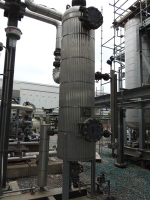 240 Gal Ventech Vertical Carbon Steel Pressure Vessel