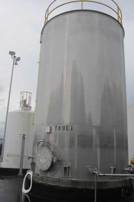 25000 Gal Bendel Stainless Steel Tank