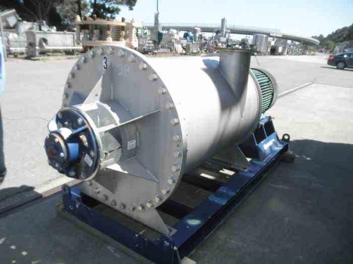 2539 CFM Spencer Turbine Company Centrifugal Blower