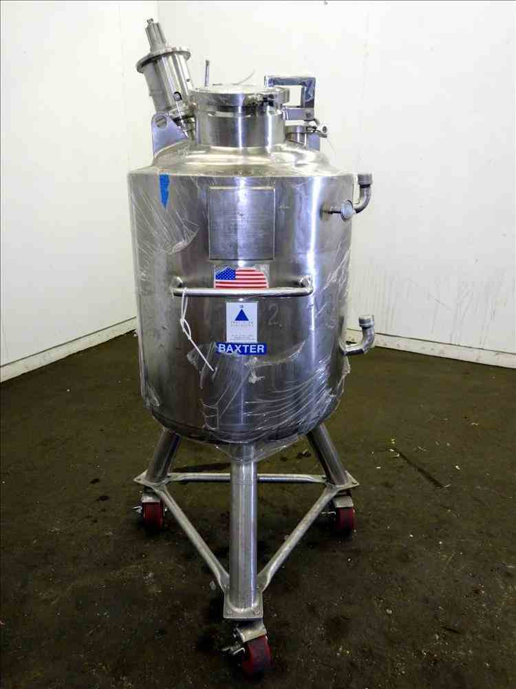 26 Gal Precision Stainless  Inc Stainless Steel Reactor