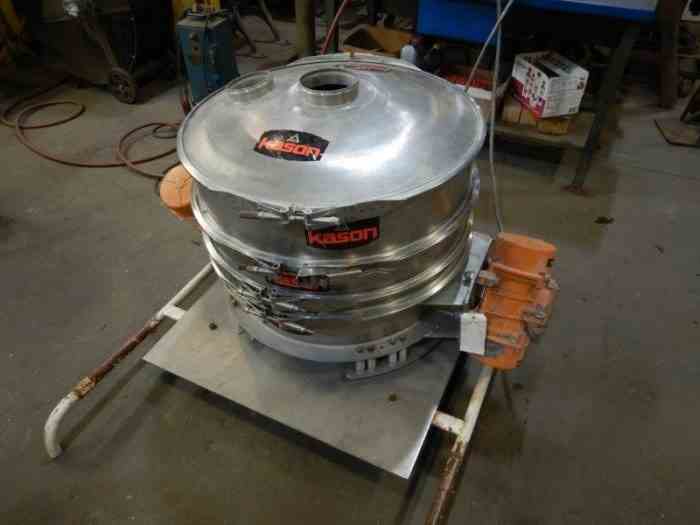 30 " Dia Kason Round Vibratory Screener