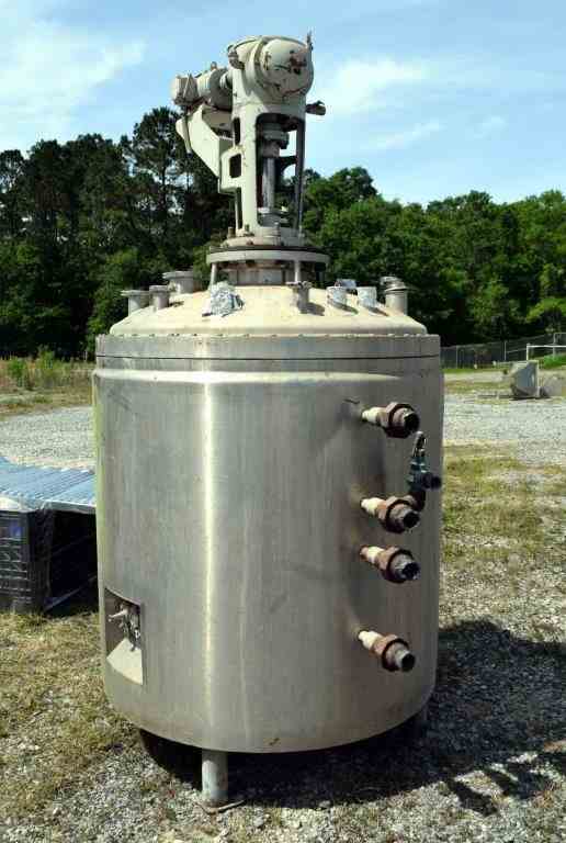 300 Gal Lee Industries Stainless Steel Reactor