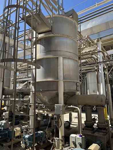 3000 Gal Hicks Equipment Stainless Steel Tank